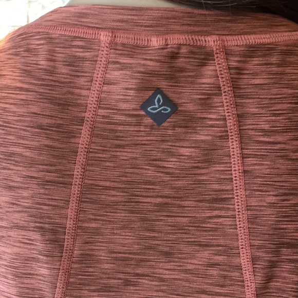 Prana Orange Vertex Body Con Midi Dress - Picture 4 of 16